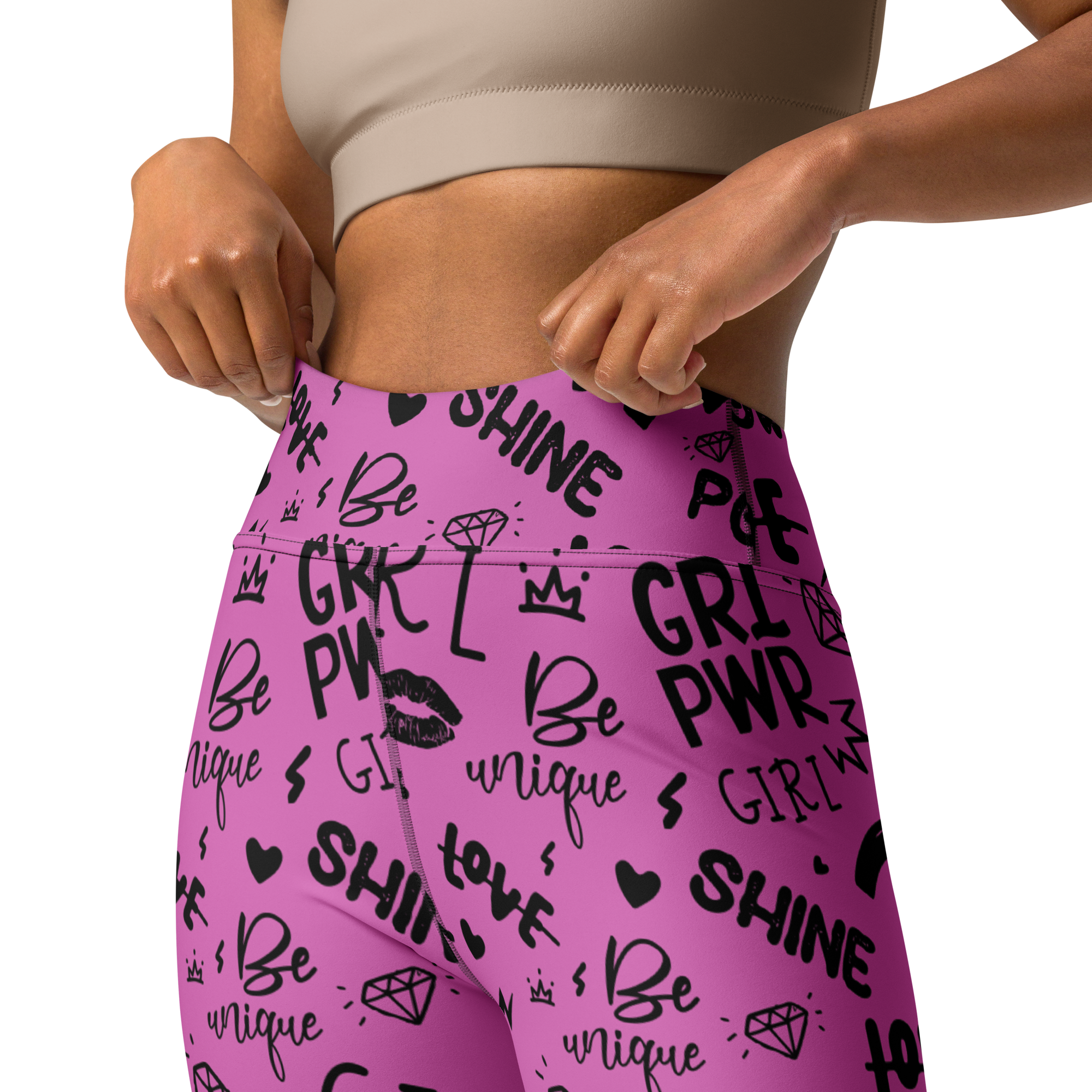 Girl Power Yoga Leggings